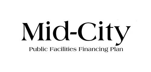 Cover of Mid-City Facilities Financing Plan document