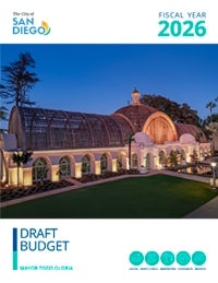 FY26 Draft Budget Cover